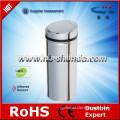 Sensor dustbin factory hot selling handsfree chromed sensor dustbin stainless steel dustbin